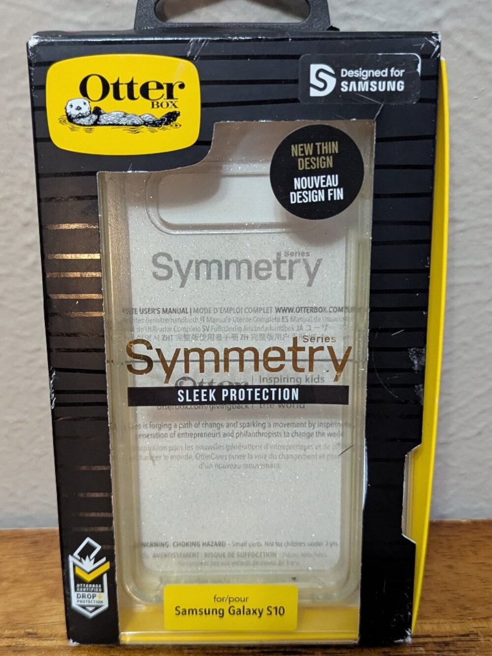 Otterbox Symmetry Series for Samsung Galaxy S10 Clear Thin Design NEW